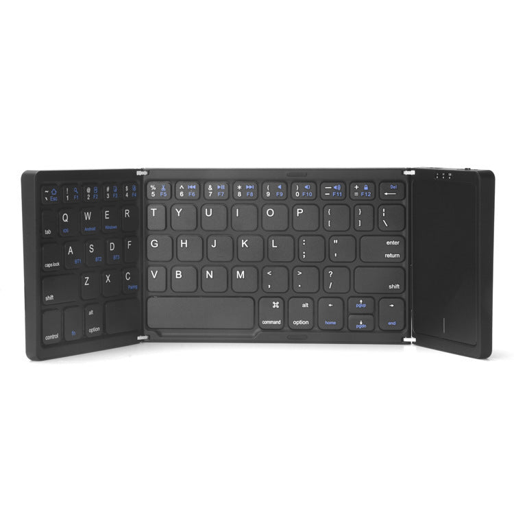 Three Folding Wireless Bluetooth Keyboard